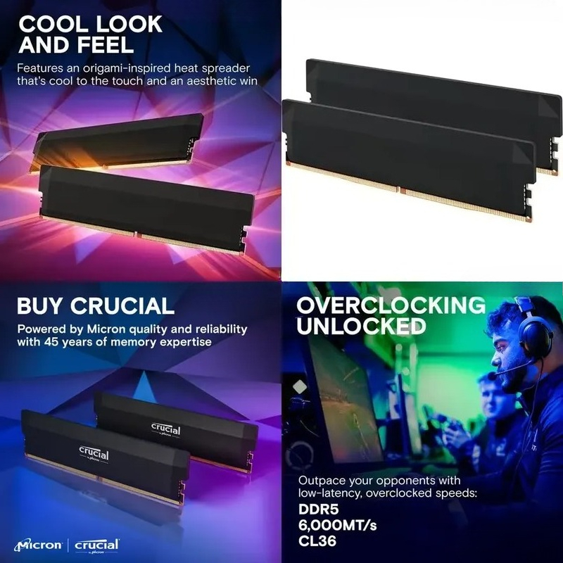 Kit de mémoire gaming AMD EXPO - Ddr5 Memory avis et prix