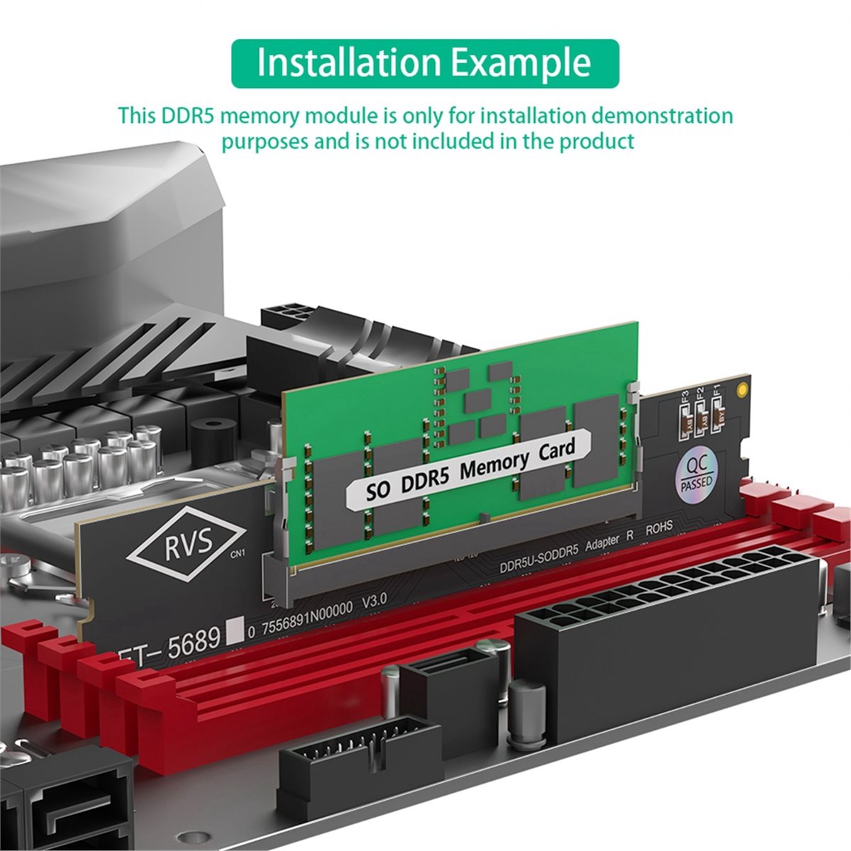 Carte adaptateur de mémoire DT - Ddr5 Ram avis et prix
